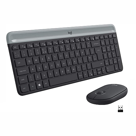 Logitech MK470 Kit Mouse e Tastiera WI-FI